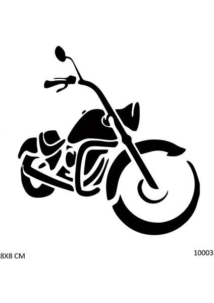 Motor Geçici Dövme Şablonu