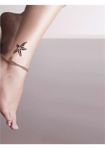 Deniz Yıldızı Tattoo Geçici Dövme Şablonları Kına Kalıpları fiyatları