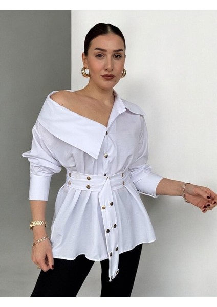 6493 Gömlek-Beyaz fiyatları