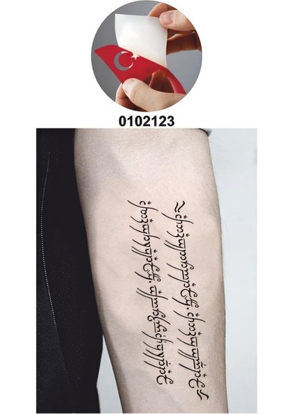 Elf Harfleri Mordor Dili Tattoo Geçici Dövme Şablonları Kına Kalıpları fiyatları