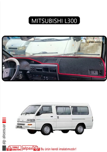 Mıtsubıshı L300TORPİDO Koruma Halısı Siyah Kenar