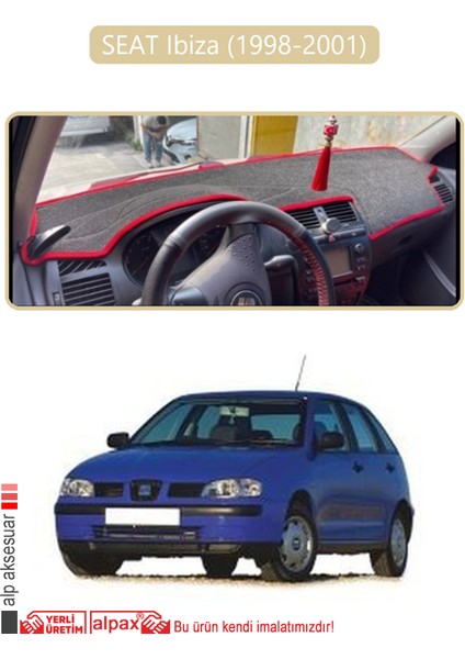 Seat Ibiza (1998-2001)TORPİDO Koruma Halısı Bej Kenar