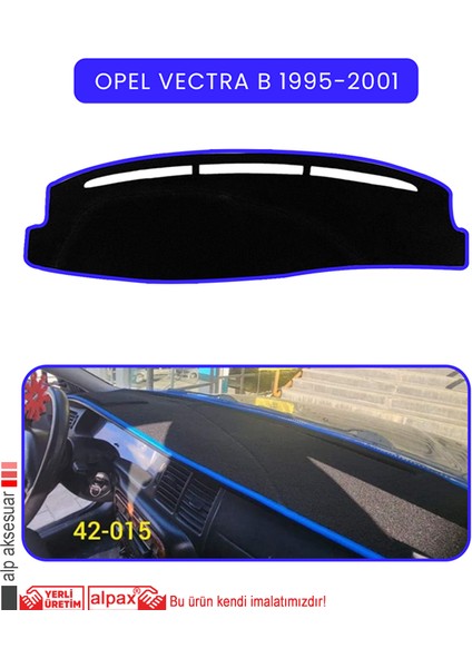 Opel Vectra B (1995-2001)TORPİDO Koruma Halısı Mavi Kenar