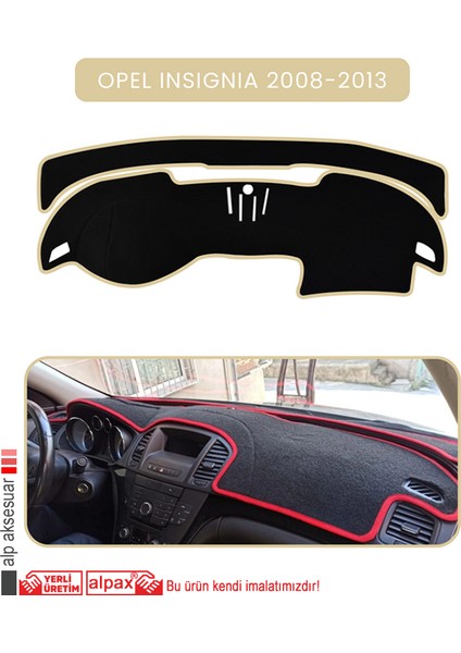 Opel Insignia (2008-2013)TORPİDO Koruma Halısı Bej Kenar