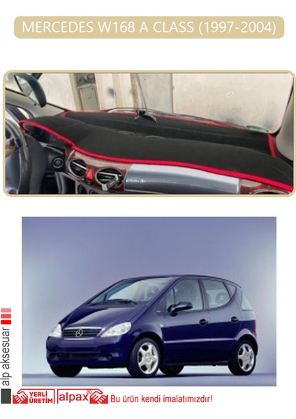 Mercedes W168 A Class 1997-2004TORPİDO Koruma Halısı Bej Kenar
