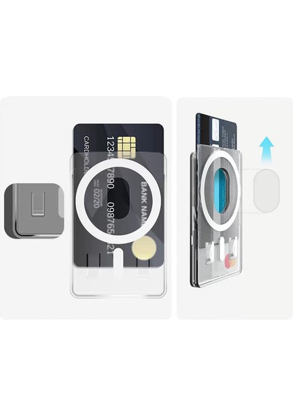 Zore Magnetik Cardsafe Transparan Kartlık modelleri