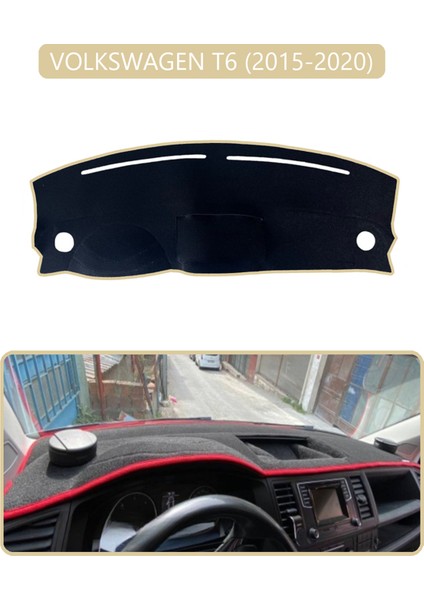 Volkswagen T6 (2015-2020)TORPİDO Koruma Halısı Bej Kenar