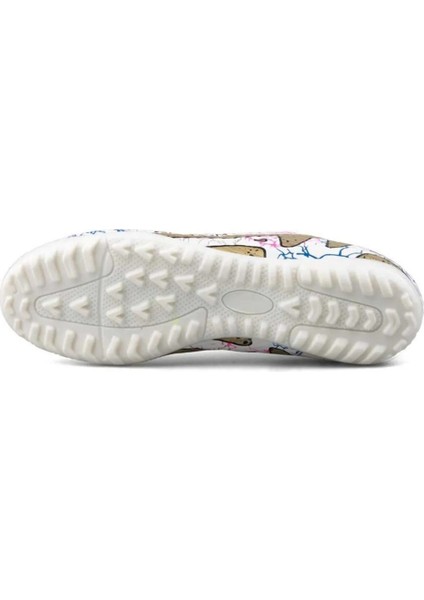 Air 565 Mdl. Beyaz-Altın (40-44) Halı Saha Futbol Ayakkabı fırsatları