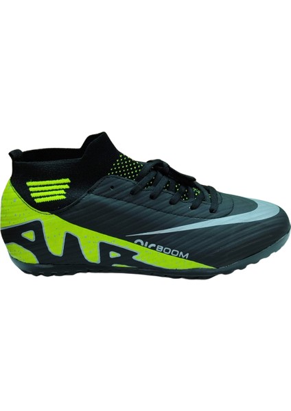 Air 565 Mdl. Siyah-Sarı (36-40) Halı Saha Futbol Ayakkabı