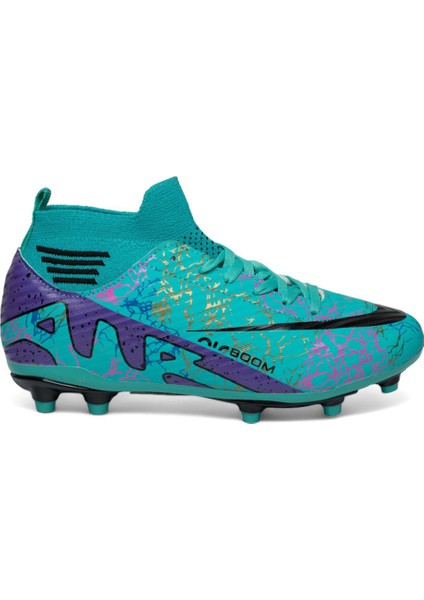 Air 565 Mdl. Turkuaz-Mor (31-35) Krampon Futbol Ayakkabı