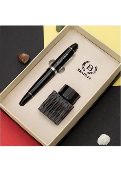 Kişiye Özel Bradley Dolma Kalem ve Mürekkep Seti modelleri