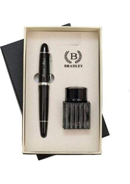 Kişiye Özel Bradley Dolma Kalem ve Mürekkep Seti indirimleri