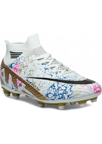 Air 565 Mdl. Beyaz-Altın (36-40) Krampon Futbol Ayakkabı fiyatları