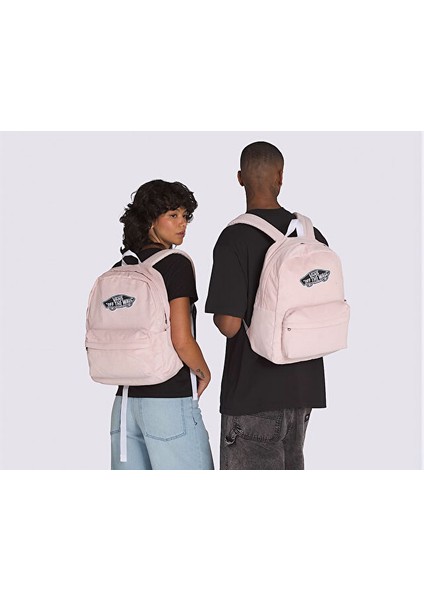 Old Skool Classic Backpack Sırt Çantası-En: 32,4 Cm, Boy: 42,5 Cm, Derinlik: 12,1 cm VN000H4YO3N1 Pembe