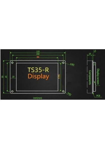 Mks DLC32 V2.1 Grbl Cnc Kontrol Kartı Seti + TS35-R LCD Ekran