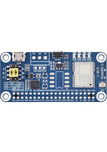 LC29H(DA) Gpsrtk Raspberry Pi Hat