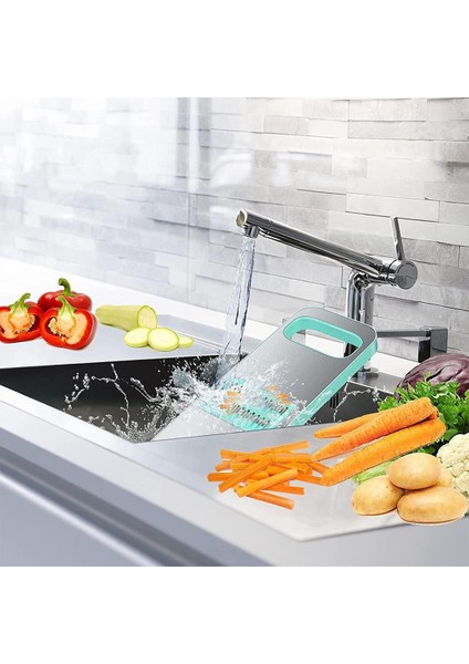 SN-20947 Paslanmaz Çelik Rende Sebze Dilimleyici Doğrayıcı fırsatları