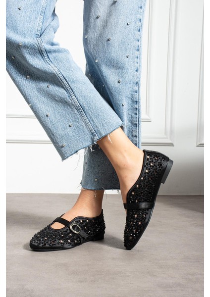 Kewin Kadın Babet Önden Bantlı Full Taşlı Siyah fiyatları