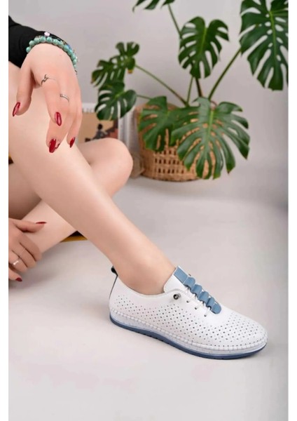 Hakiki Deri Kadın Günlük Ayakkabı SY0503 fiyatları