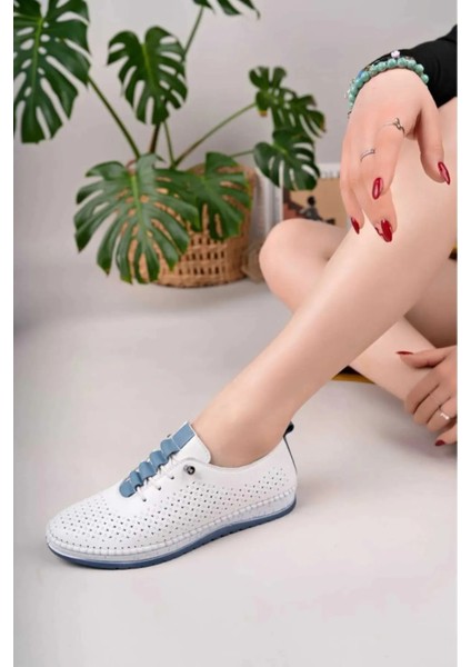 Hakiki Deri Kadın Günlük Ayakkabı SY0503 indirimleri