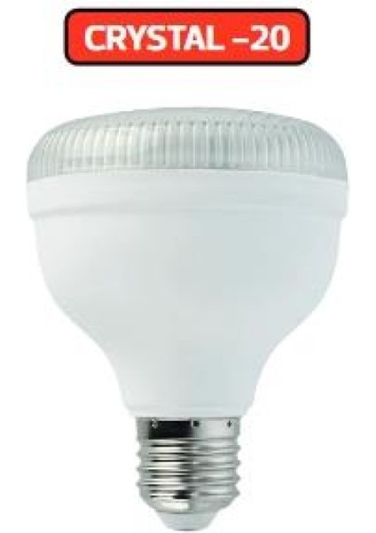 Crystal 20W LED Ampul 6400K