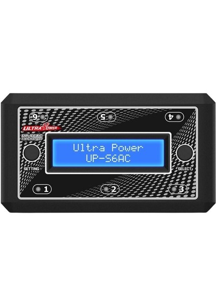UP-S6AC 6 Kanal 1s Acdc Lipo Lihv Pil Şarj Cihazı