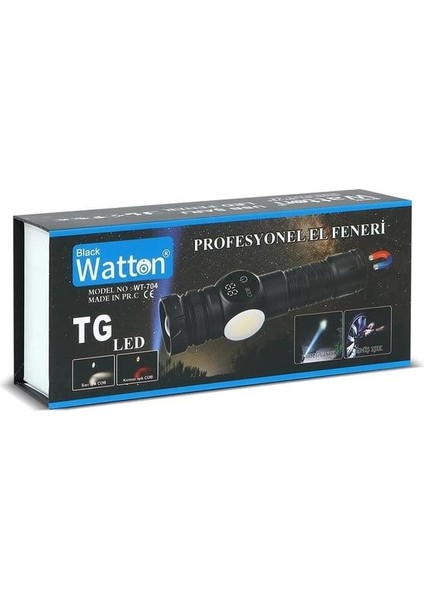 Watton Şarjlı Kamp Lambası El Feneri WT-704 9 Mod fırsatları