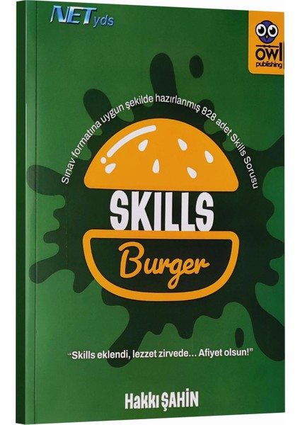 Skills Burger – Akademik Ingilizce Soru Kitabı | Ösym Tarzı Becerilere Odaklı