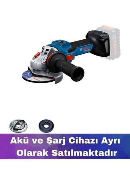 Gws 18V-15 S Akülü Taşlama (Akü ve Şarj Yoktur) 06019M6000