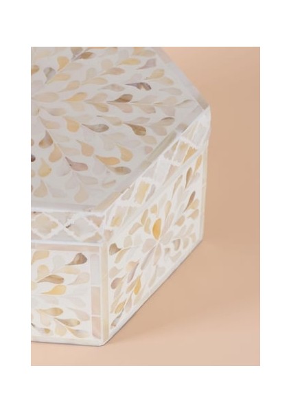 Altıgen Kutu Sedef 24X21X12 cm TLC0076 modelleri