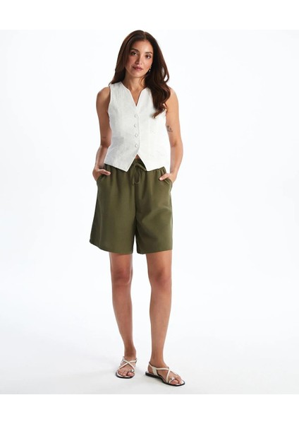 Lcwaıkıkı Classic V Yaka Nakışlı Kadın Klasik Yelek (S5) fiyatları