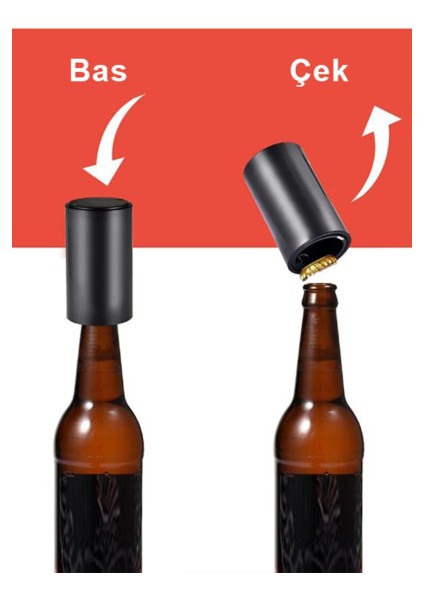 Pratik Şişe Açacağı Bas Bırak modelleri