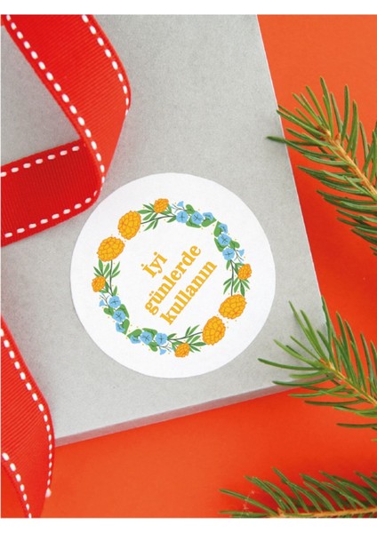Hazır Kuşe Sticker Etiket 012 modelleri