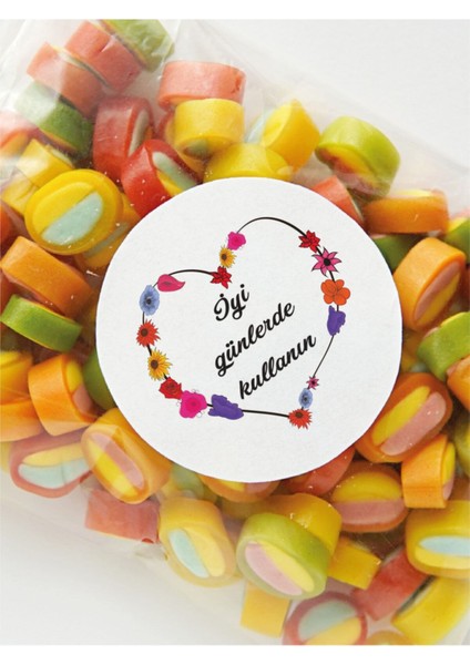 Hazır Kuşe Sticker Etiket 027 modelleri