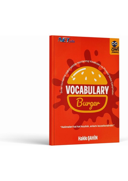 Vocabulary Burger – Ösym Tarzı Kelime Soru Kitabı | Ydt – Yökdil – Yds Uyumlu