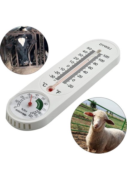 PM-24665 Analog Sıcaklık Nem Ölçer Termometre