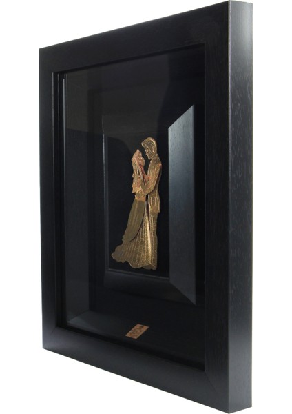 30*34 Decorconcept Gold Aşk Geyikleri Tablo modelleri