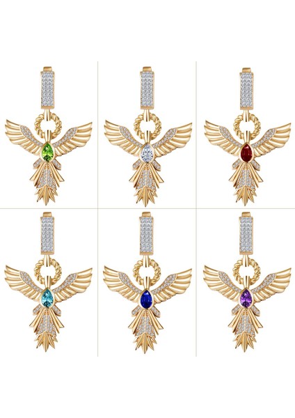 14 Ayar Altın Anka Kuşu Charm fırsatları