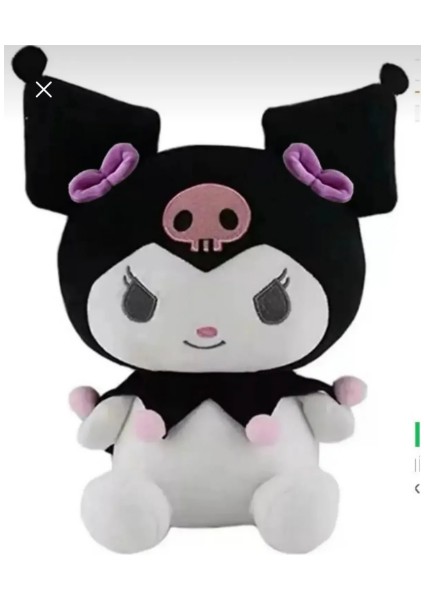 Kuromi ve Çanta 2'si 1 Arada 45 cm Çanta 35 cm modelleri