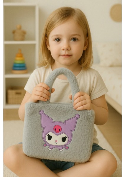 Kuromi ve Çanta 2'si 1 Arada 45 cm Çanta 35 cm fırsatları