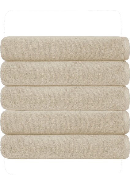 5 Li Otel Banyo Havlusu Pamuklu 90X150 cm Renkli 16/1 Avs 580 gr