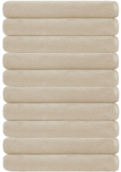 10 Lu Otel Banyo Havlusu Pamuklu 90X150 cm Renkli 16/1 Avs 580 gr