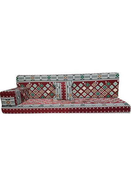 MTK415-422 Şark Köşesi Halı Desenli Dörtlü Minder Tk. 180LİK