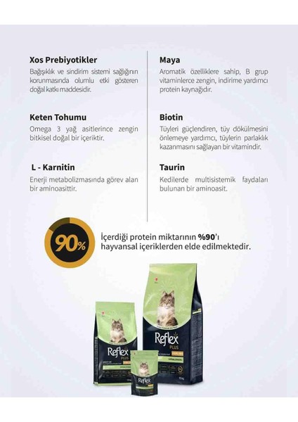 Plus Hypoallergenic Tavuklu Kısırlaştırılmış Kedi Maması 400GR