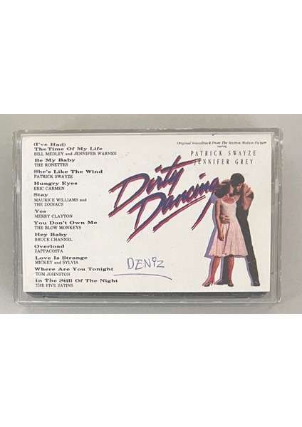 Dirty Dancing Kaset (Orjnal Dönem Kağıt Baskı Kaset)