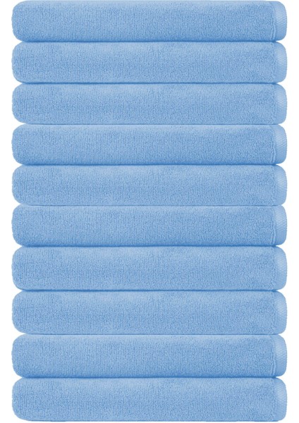 10 Lu Otel Banyo Havlusu Pamuklu 70X145 cm Renkli 16/1 Avs 440 gr