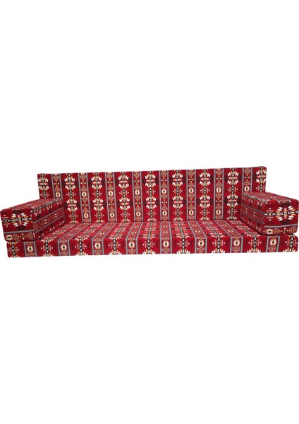 MTK415-426 Şark Köşesi Halı Desenli Dörtlü Minder Tk. 180LİK