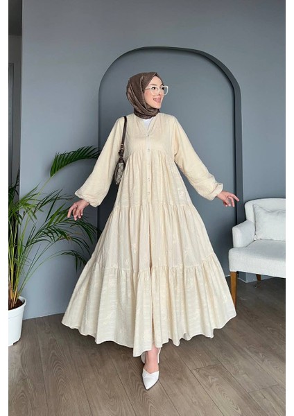 Pamuk Kumaş Viral Elbise