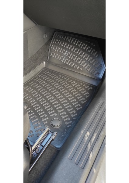 Cıtroen C4 x 3D Siyah Havuzlu Paspas 2022 ve Sonrası modelleri