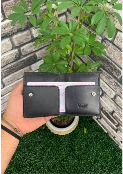 Derije Hakiki Deri Siyah Yol Desen Patlı Tasarım Unisex Kartlık (T851) fiyatları